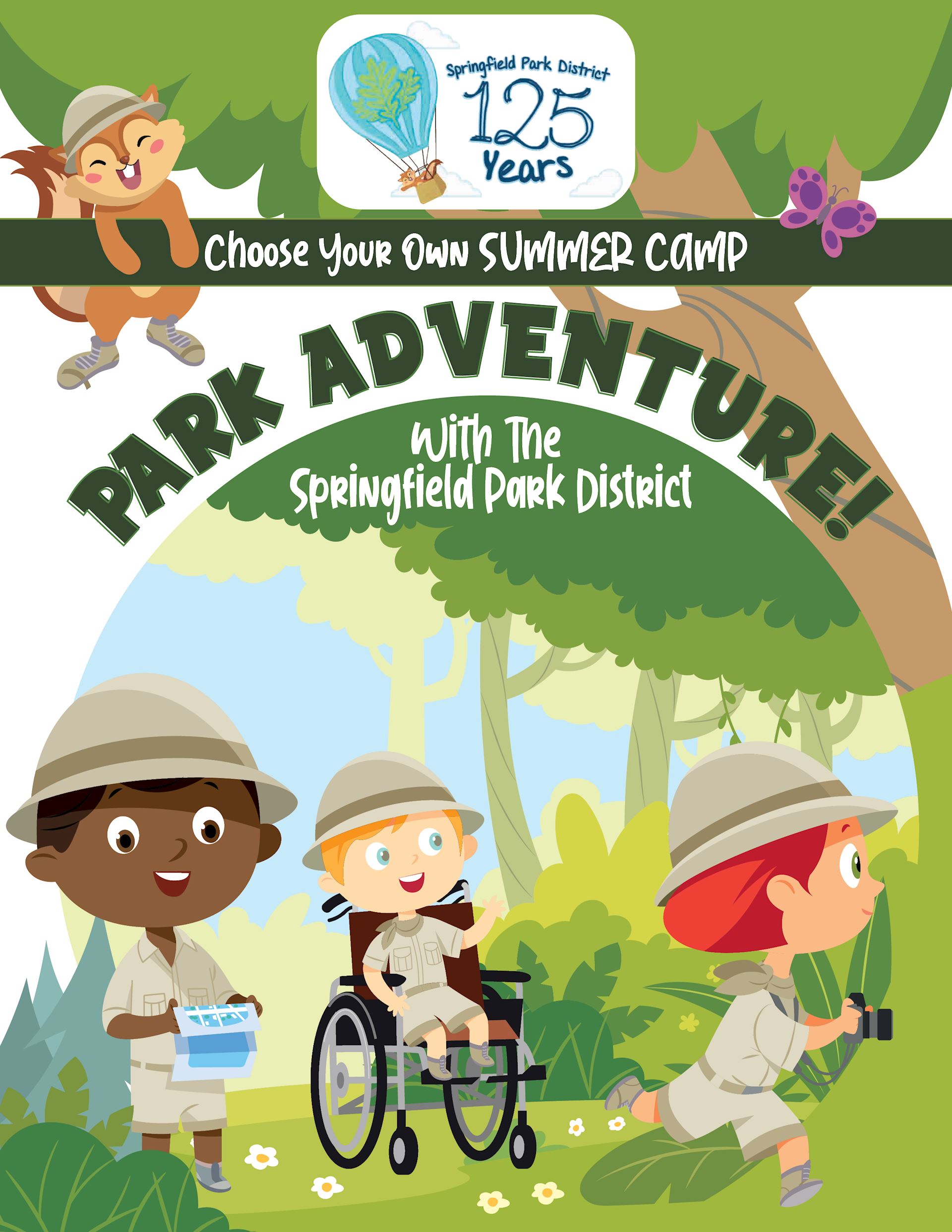 Cover Image for the 2025 Park District Camp Guide